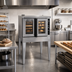 Thumbnail image #2 for Blodgett Premium Series DFG-200-ES Single-Deck Full-Size Bakery Depth Gas Convection Oven
