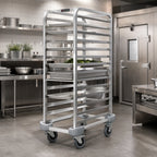 Thumbnail image #2 for Cres Cor 1056 002 Gray Non-Marking Corner Bumpers for Restaurant Racks, Add 2 Inches to Overall Dimensions