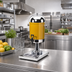 Thumbnail image #2 for 2 Gallon Round Infusion Beverage Dispenser with Spigot, Drip Tray and Stainless Steel Stand