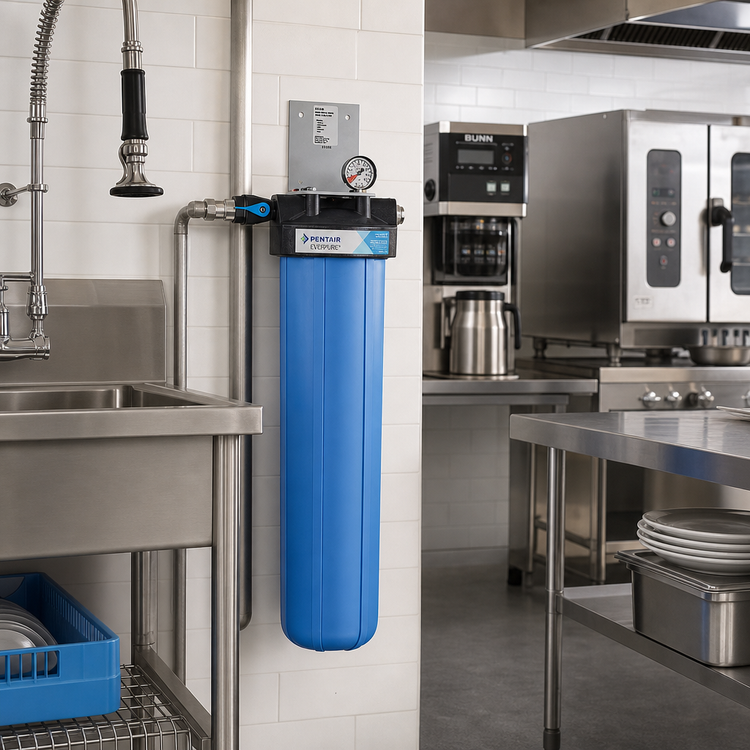 Product image #2 for Everpure FX-12B High Flow Water Filter System, Single 20-Inch Cartridge, 50,000-Gallon Capacity
