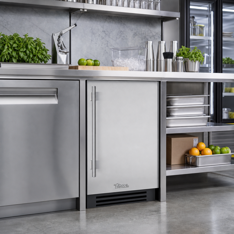 Product image #2 for True Residential 15-Inch ADA Undercounter Clear Ice Machine with 28 lb Bin