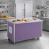 Thumbnail image #2 for Vollrath 4-Series Signature Server Stainless Steel Frost Top Countertop Food Display, 60 x 28 x 27 Inches