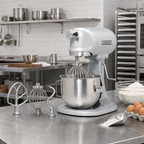 Thumbnail image #2 for Hobart Food Machines - Mixers N50-651 5-Quart Planetary Countertop Mixer, 3-Speed, Manual Bowl Lift, #10 Hub