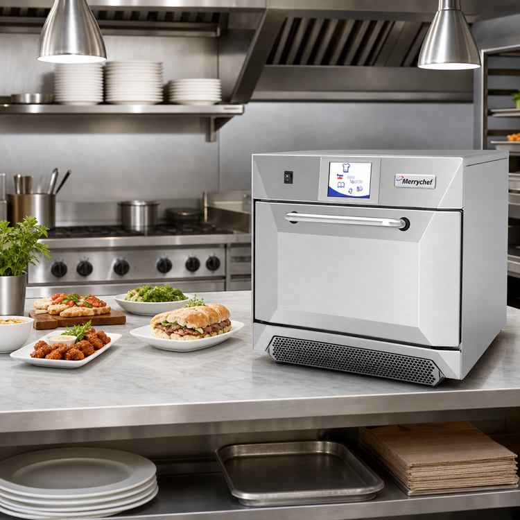 Product image #2 for eikon E4S Ventless High-Speed Oven with Microwave, Air Impingement, and Convection Cooking