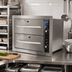 Thumbnail image #2 for BK Resources 2-Drawer Countertop Drawer Warmer for Full-Size Pans, Thermostatic, 120V