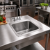 Thumbnail image #2 for John Boos Pro-Bowl 1-Compartment Drop-In Stainless Steel Sink — 23 Inches W x 21 Inches D x 12 Inches H