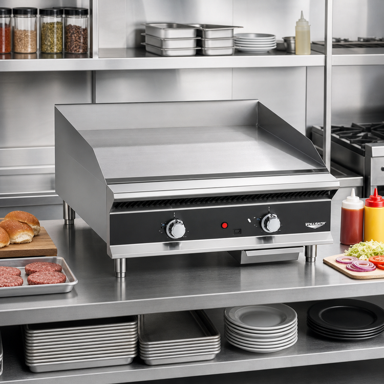 Product image #2 for Vollrath GGHDT-60 Heavy-Duty 60-Inch Countertop Thermostatic Gas Griddle