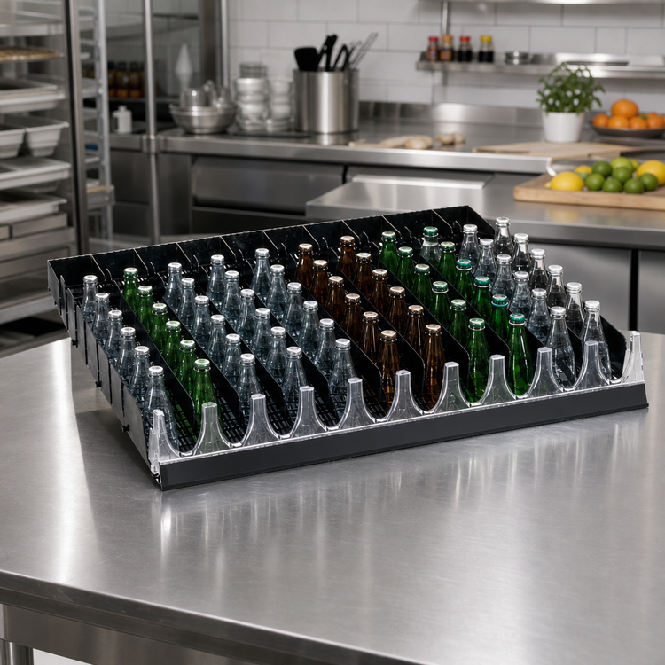 Product image #2 for Commercial Bottle Organizer for 12-, 14-, and 16-oz Bottles