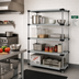 Thumbnail image #2 for Quantum 4-Shelf Solid Stainless Steel Shelving Starter Kit, 60 x 18 x 54 Inches