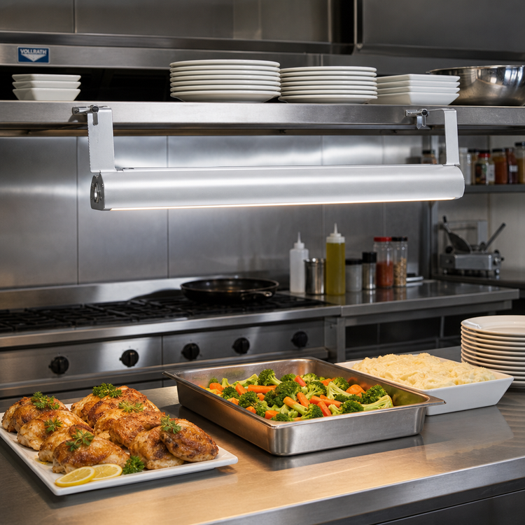 Product image #2 for Vollrath 42-Inch Low Profile Strip Heat Lamp with Aluminum Housing