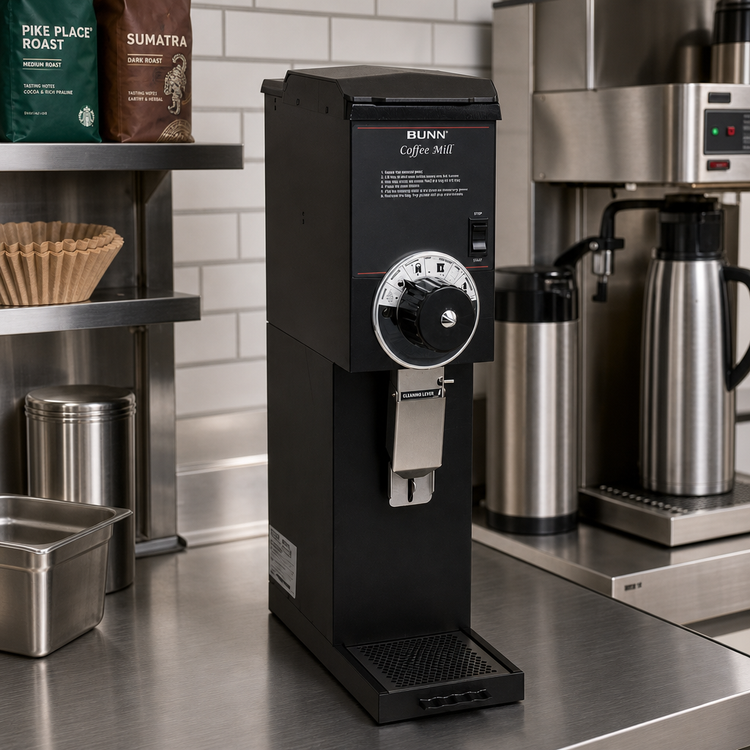 Product image #2 for BUNN G3HD Automatic Bulk Coffee Grinder with 3 lb Hopper, Turbo Action, Black