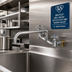 Thumbnail image #2 for T&S Big-Flo Wall Mount Kettle and Pot Sink Mixing Faucet with 12-Inch Swing Nozzle
