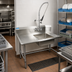 Thumbnail image #2 for BK Resources 60-Inch Straight Soiled Dishtable with 20