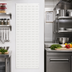 Thumbnail image #2 for Quantum Wall-Mounted Louvered Panel Starter Unit, 18 x 61 Inches, Oyster White Enamel