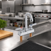 Thumbnail image #2 for Vollrath 2612 Gooseneck Deck Mounted Bar Faucet, 4-Inch Centers