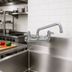 Thumbnail image #2 for T&S Brass equip 8-Inch Wall Mount Mixing Faucet with 6-Inch Swing Nozzle