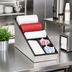 Thumbnail image #2 for Dispense-Rite NLS-1 Narrow 6-Section Stainless Steel Lid, Straw & Condiment Organizer