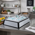 Thumbnail image #2 for Cal-Mil Econo-Tuff Insulated Ice Pan Housing with Polycarbonate Pan, 18 x 26 x 6 Inches, Black