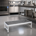 Thumbnail image #2 for Fermostock Aluminum Dunnage Rack with Adjustable Composite Feet, 42 x 14 x 12 Inches