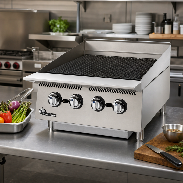 Product image #2 for Star Ultra-Max 24-Inch Countertop Gas Radiant Charbroiler