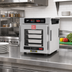 Thumbnail image #3 for Metro HotBlox Narrow 4-Pan Countertop/Stacking Insulated Holding Cabinet with Digital Touchscreen and Clear Door