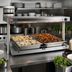 Thumbnail image #2 for Hatco Glo-Ray 42-Inch Freestanding Heated Shelf with Adjustable Thermostat, Stainless Steel Top