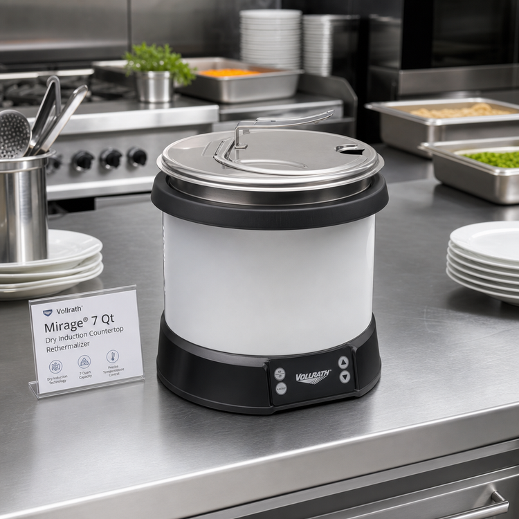 Product image #3 for Vollrath Mirage® 7 Qt Dry Induction Countertop Rethermalizer