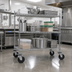 Thumbnail image #2 for Serv-Ware 5-Inch Heavy-Duty Insert Stem Caster Set of 4 for Wire Shelving