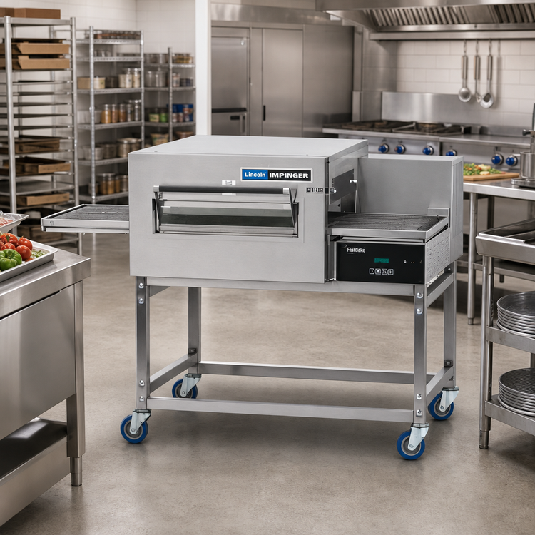 Product image #2 for Lincoln Impinger II Single-Deck Electric Conveyor Oven with FastBake, Left-to-Right