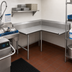 Thumbnail image #2 for John Boos Pro-Bowl L-Shaped Corner Clean Dishtable, 60