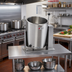 Thumbnail image #2 for Legion TEH-40 Electric Tilting Tabletop Steam-Jacketed Kettle, 10 Gallon, Right-Side Console, 12 kW