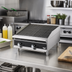 Thumbnail image #2 for Vollrath CBGMD-12 12-Inch Medium-Duty Countertop Gas Charbroiler, Radiant, Stainless Steel