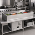 Thumbnail image #2 for Atlas Metal RM-1 Drop-In Refrigerated Cold Well, Self-Contained, 1 Full-Size Pan