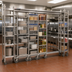 Thumbnail image #2 for Metro TOP-TRACK Super Erecta 18-Inch Stainless Steel Mobile Track Shelving Unit Kit