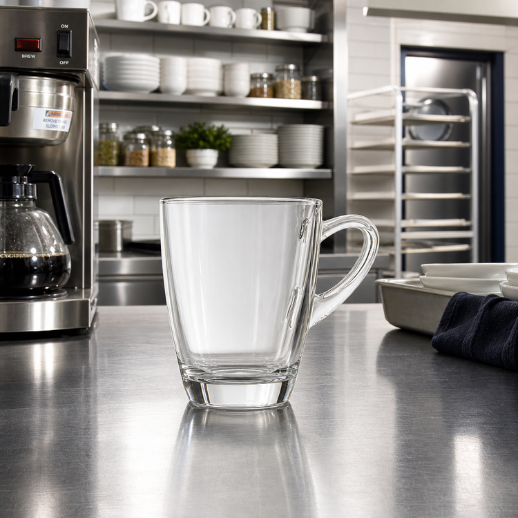 Product image #3 for Ocean Kenya 10-3/4 oz Clear Glass Coffee Mug