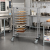 Thumbnail image #2 for Quantum Conductive Mobile Half-Size Side-Loading Tray Cart, 19-Tray Capacity
