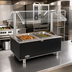 Thumbnail image #2 for Eagle Service Mate Deluxe Countertop Buffet Hot Food Table, 2-Well, Double-Sided Sneeze Guard, 208V