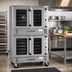 Thumbnail image #2 for Southbend Platinum Double Deck Full-Size Electric Convection Oven, Standard Depth, Solid State Controls, Dependent Doors