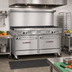 Thumbnail image #2 for Southbend Ultimate 60-Inch Gas Restaurant Range with 8 Burners and 2 Convection Ovens