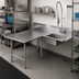 Thumbnail image #2 for John Boos Pro-Bowl L-Shaped Soiled Landing Dishtable with 20