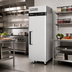 Thumbnail image #2 for Turbo Air M3 1-Section Reach-In Refrigerator with Solid Door and Top-Mount Compressor, 18.44 Cu. Ft.