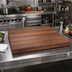 Thumbnail image #2 for Boos Block American Black Walnut Edge Grain Kitchen Countertop with Varnique Finish, 36 x 30 x 3 Inches