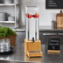 Thumbnail image #2 for Bamboo 3 Gallon Acrylic Beverage Dispenser with Ice Chamber and Drip Tray