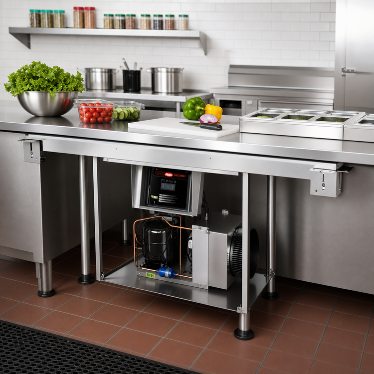 Product image #2 for Hatco CSUP-24-I 24-Inch Undermount Refrigerated Cold Shelf, R-290