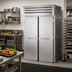 Thumbnail image #2 for True Spec Series 2-Section Roll-In Solid Swing Door Refrigerator, 89 Inch H, Stainless Steel Exterior, Aluminum Interior