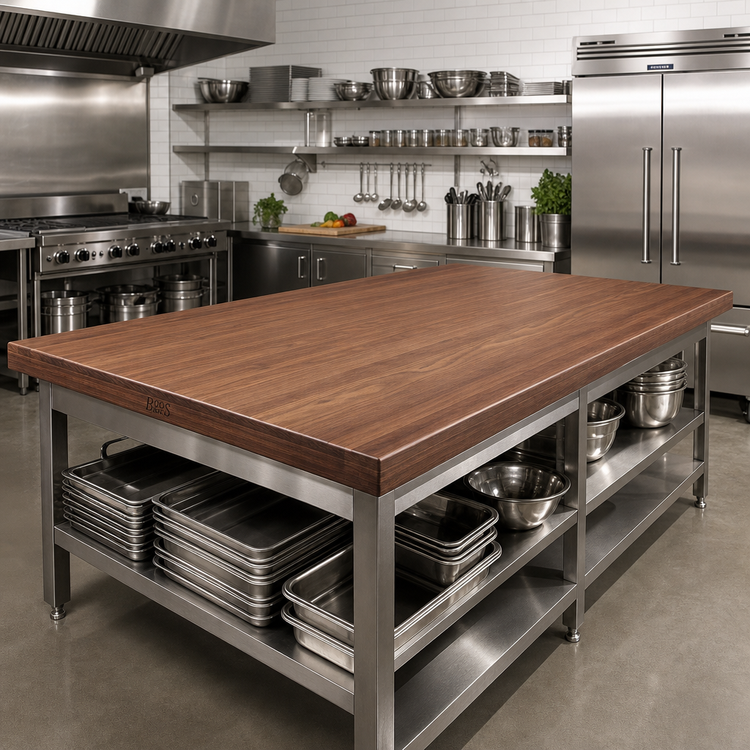 Product image #2 for Boos Block American Black Walnut Kitchen Countertop