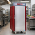 Thumbnail image #2 for Metro C5 4 Series Insulation Armour Plus Full-Height Mobile Heated Holding Cabinet with Solid Door, 34 Sheet Pan Capacity, 120V