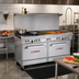 Thumbnail image #2 for Southbend Ultimate 60-Inch Gas Restaurant Range with 4 Open Burners, 36-Inch Thermostatic Griddle, Standard Oven and Convection Oven