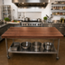 Thumbnail image #2 for John Boos Boos Block 60-Inch x 27-Inch Edge Grain Walnut Kitchen Countertop