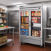 Thumbnail image #2 for True 2-Section Reach-In Glass Door Freezer, Stainless Steel, Self-Contained, -10°F